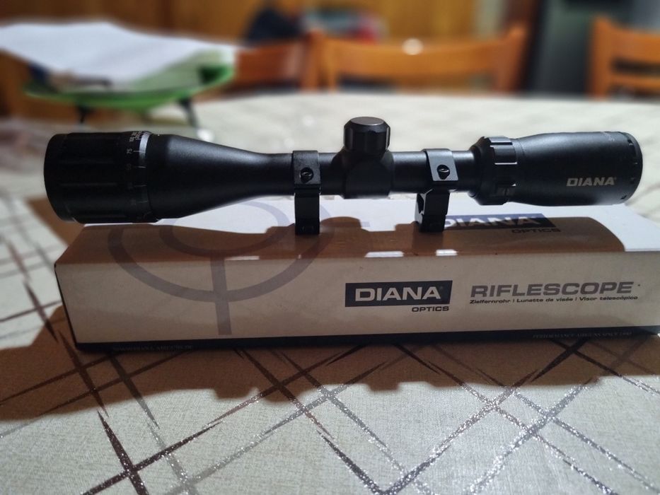 Оптика/Оптически мерник DIANA 3x9x40 AO за въздушна пушка или карабина