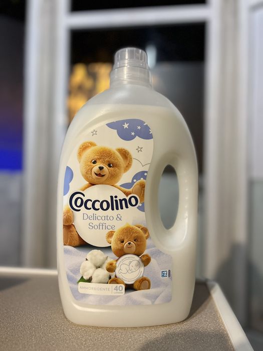 Омекотител Coccolino Delicato & Soffice – 40 пранета, нов