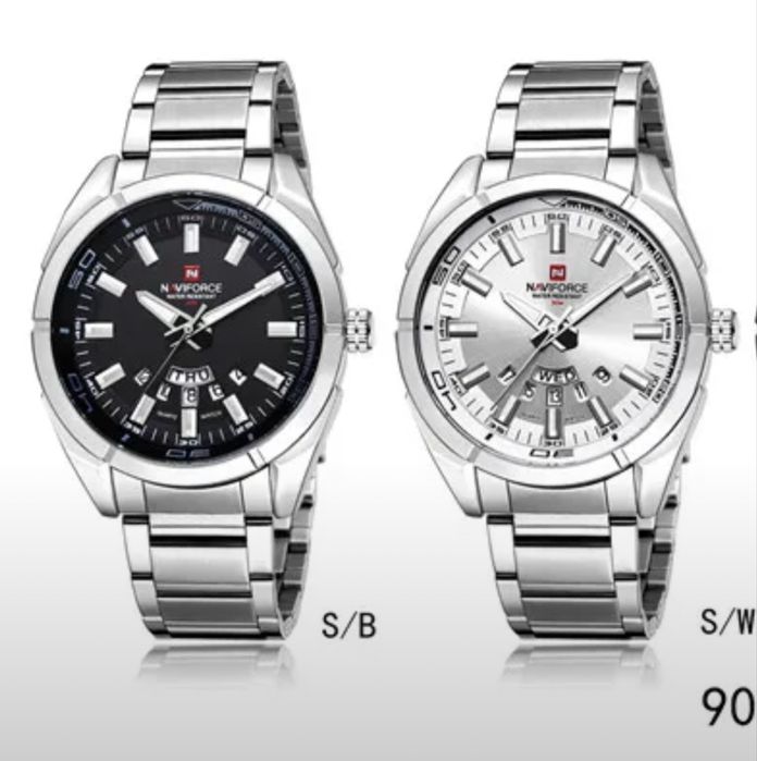 NaviForce Yangi soat! Suv utkazmidi, stalnoy, karobka! Dostavka bor