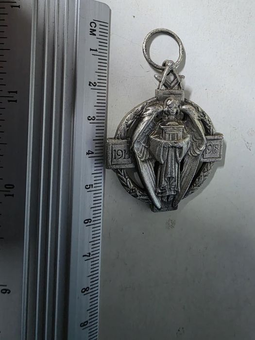 Medalie masonica argint