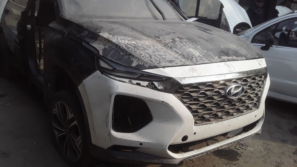 Аварийний машина хундай сантафе