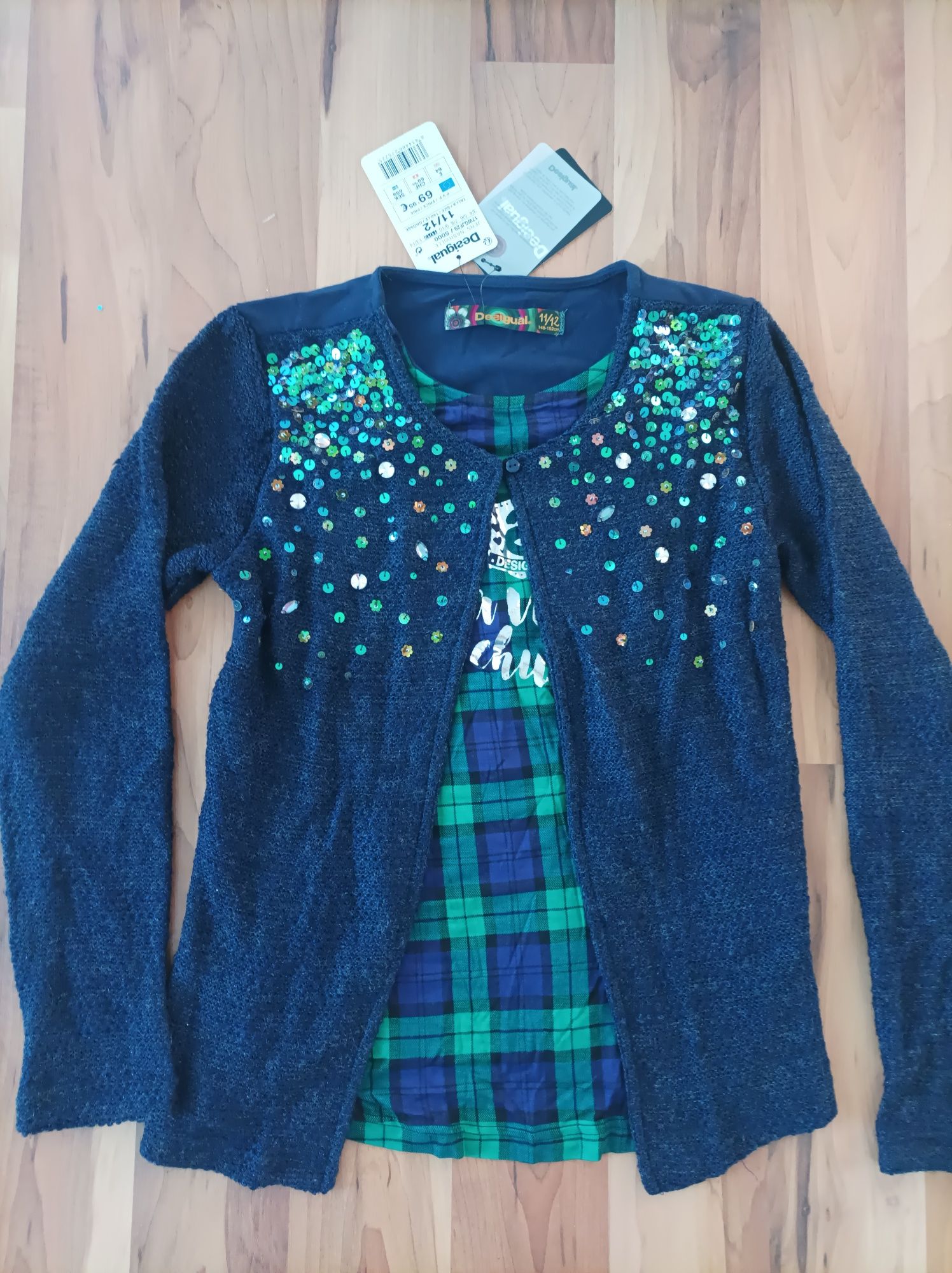 -50% Desigual 11-12год. Нова блуза