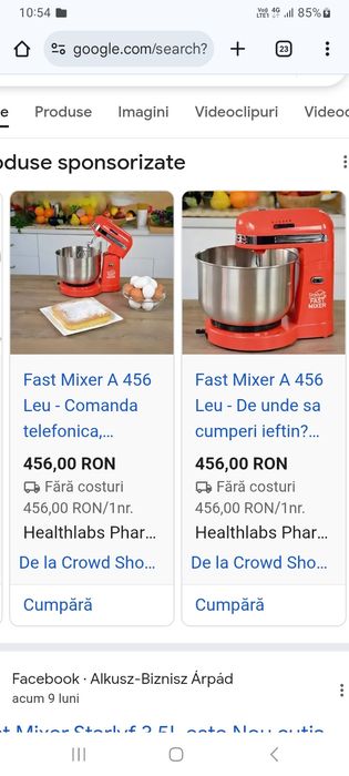 Vând un malaxor aluat 230 lei ușor negociabil