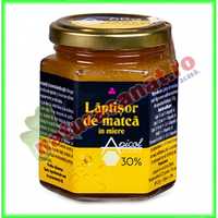 Laptisor de matca in miere 30% 225 g - Apicolscience