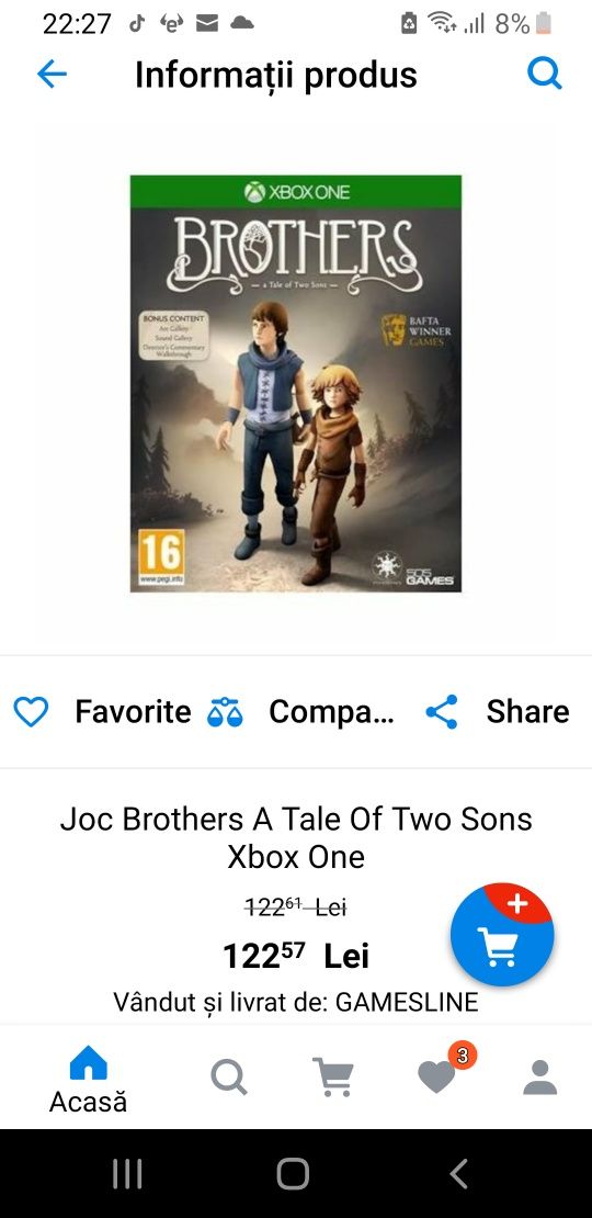 Joc Brothers Xbox One