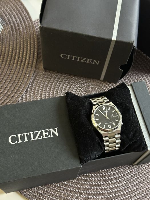Часовник- Citizen Tsuyosa - Черен 40мм