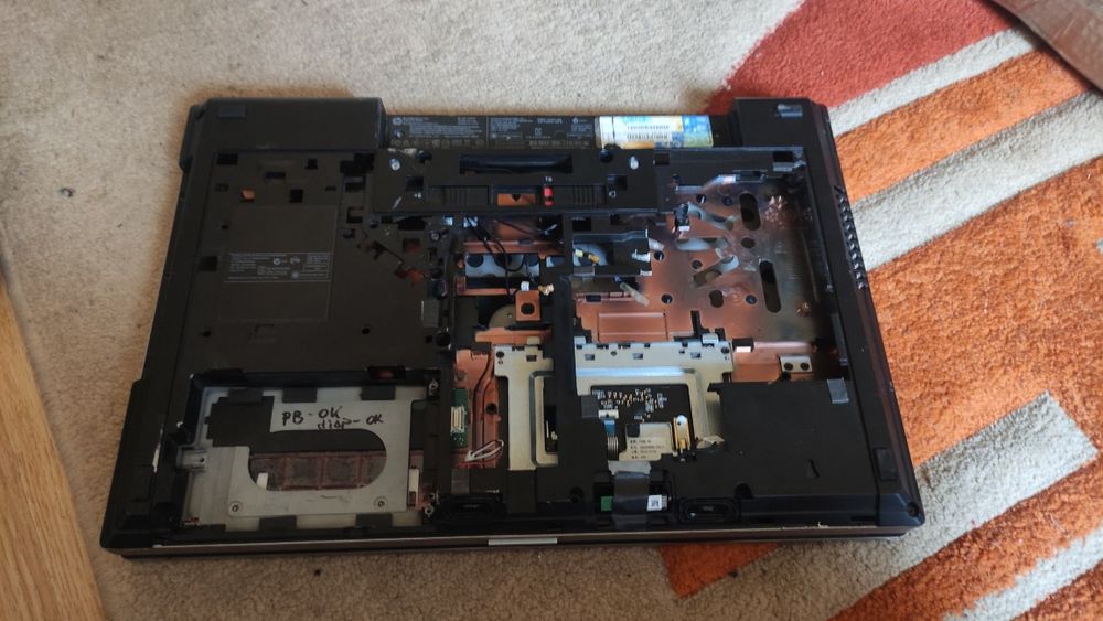 Carcasa completa + Balamale Hp Elitebook 8570p 8560p