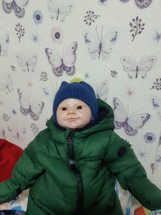 Papusa bebelus reborn 60 cm