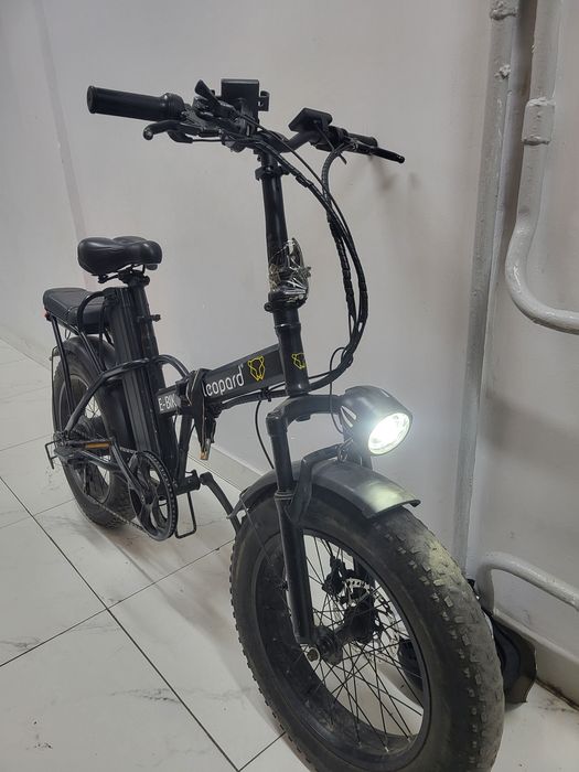 Электровелосипед Leopard Леопард 1200w 25ah зимний утепленный электро