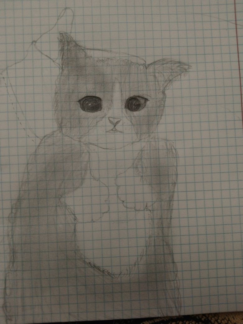 рисую домашних животных