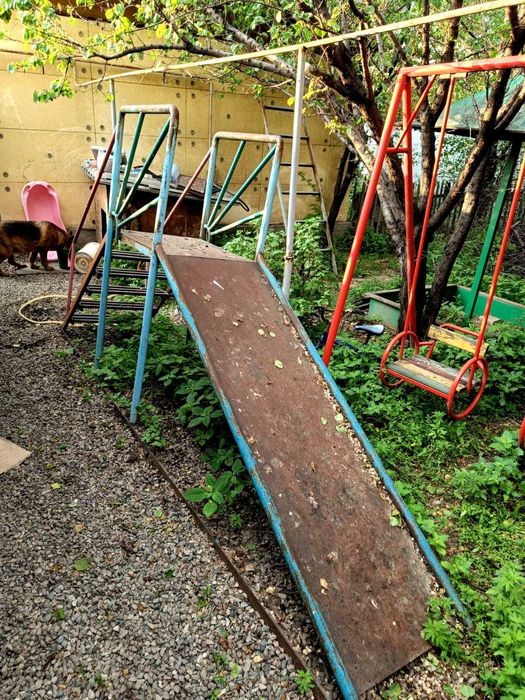 Продам детскую площадку. Горка, качели, песочница.