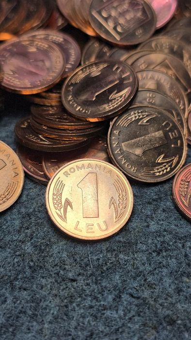 Moneda 1 leu 1996 UNC