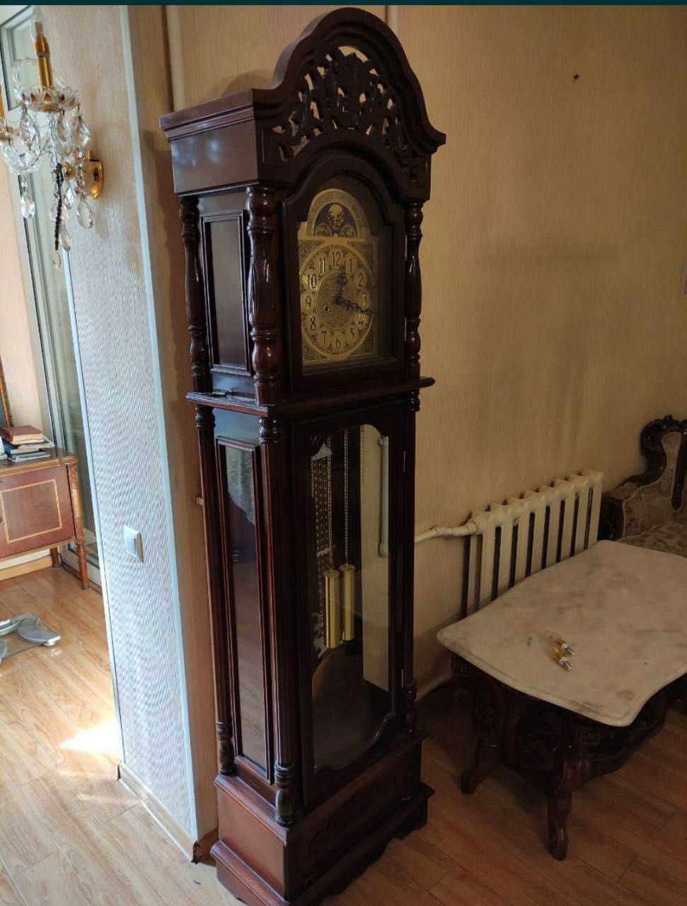 Часы напольные механические