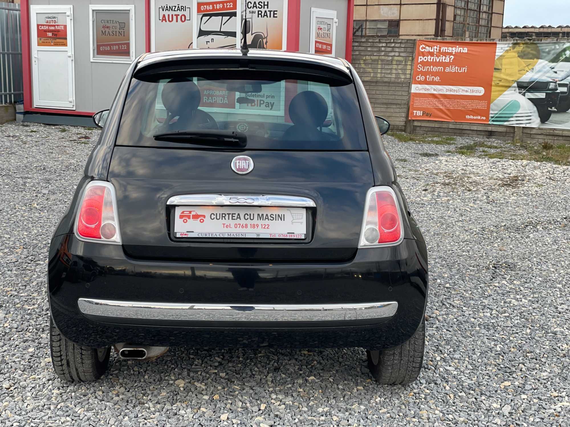 Fiat 500*af.2009*clima*2 randuri de roti*km:152.100*1.3 benzina*70 cp!