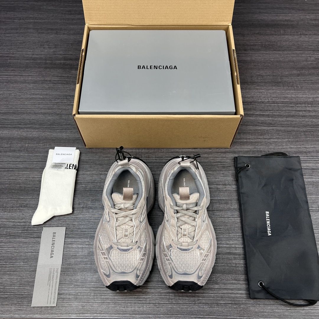 Adidasi Balenciaga 6XL unisex 35-45, bronz, tip Premium