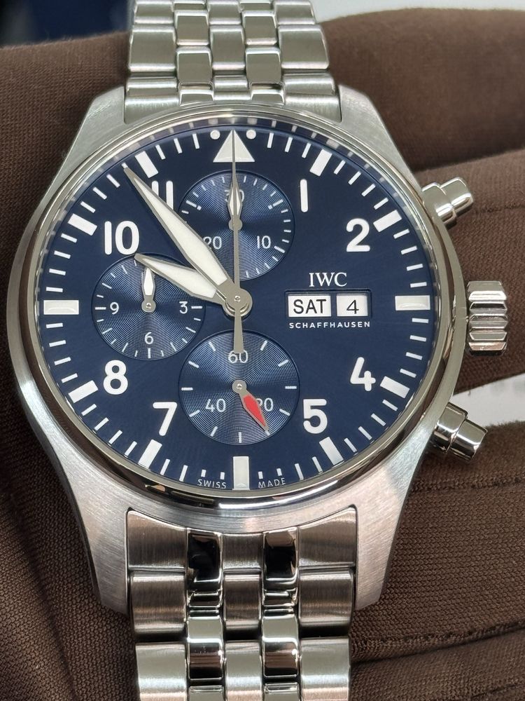 IWC Pilot Chronograph 43mm чисто нов