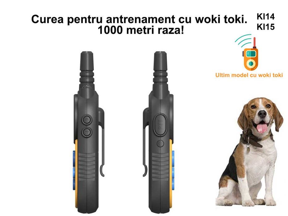 Zgarda Еlectric Аntilatrat Caini Mpermeabila Dresaj Caini Vibrati 1 km