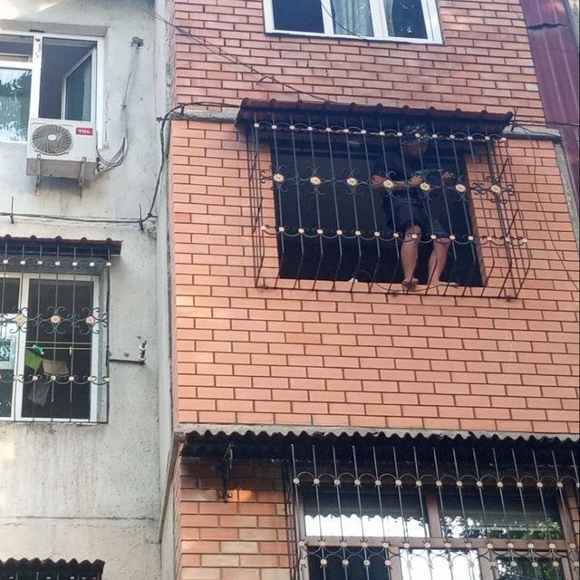 Кладка балконов облицовочной кирпичом! Балконга гишт терамиз