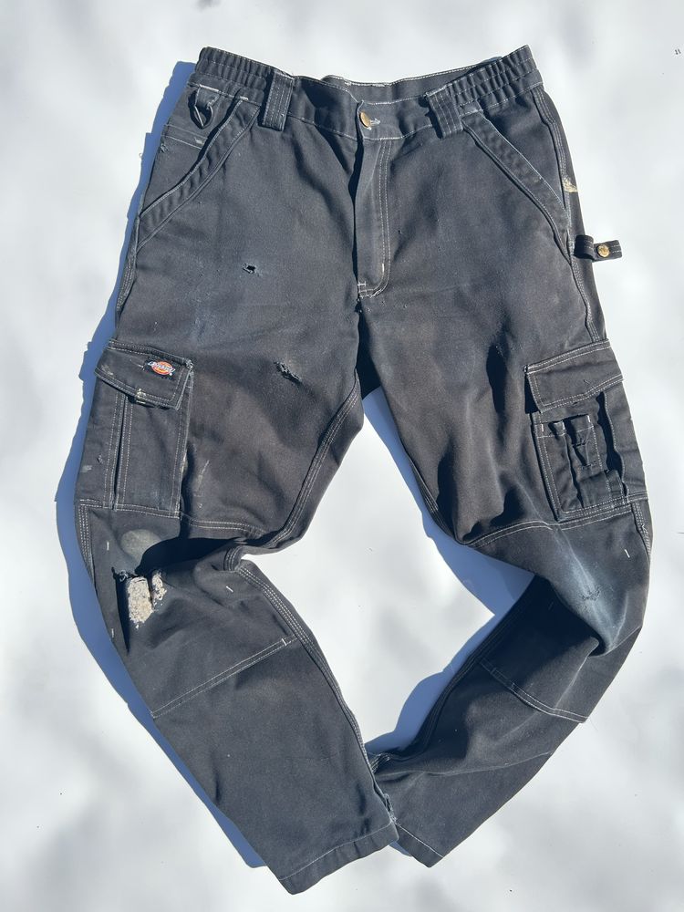 Pantaloni Dickies Heavy Duty Carpenter trashed out marime 42-44 sau L