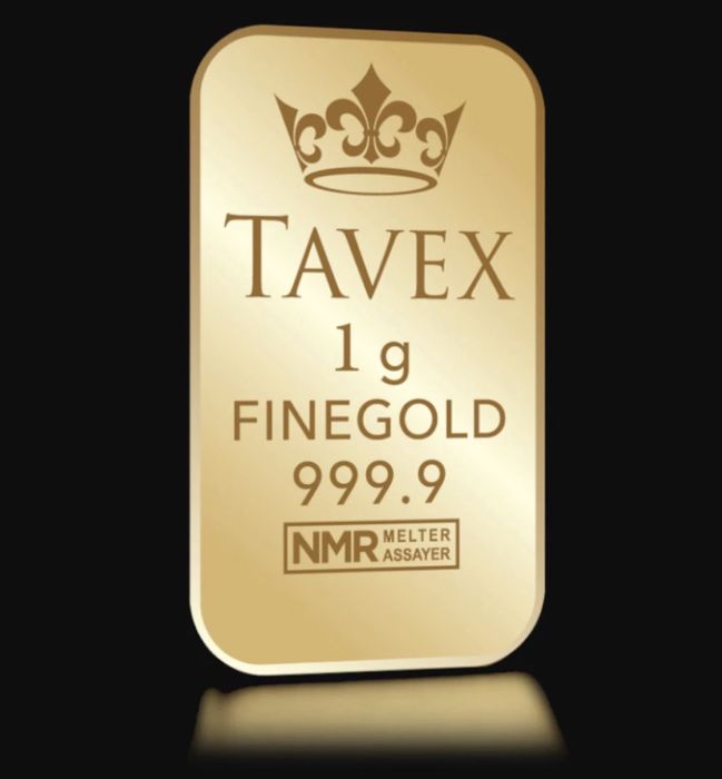 1 грам абонаментно златно кюлче Tavex