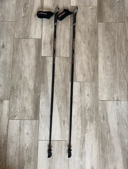 Bețe profesionale Fizan NW carbon trek/outdoor, 115cm