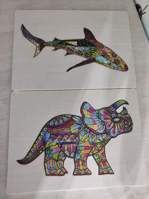 Пазлы деревянные