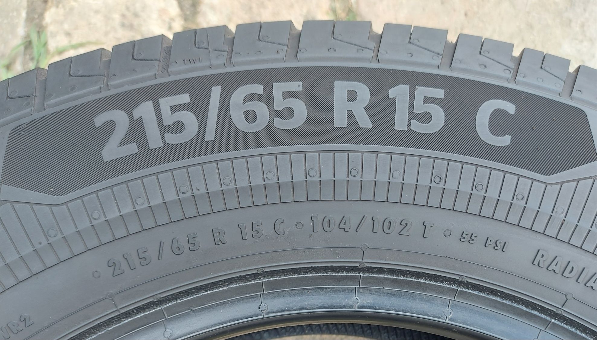 Set 2buc 215/65 R15C 104/102T Continental VanContact Eco vară