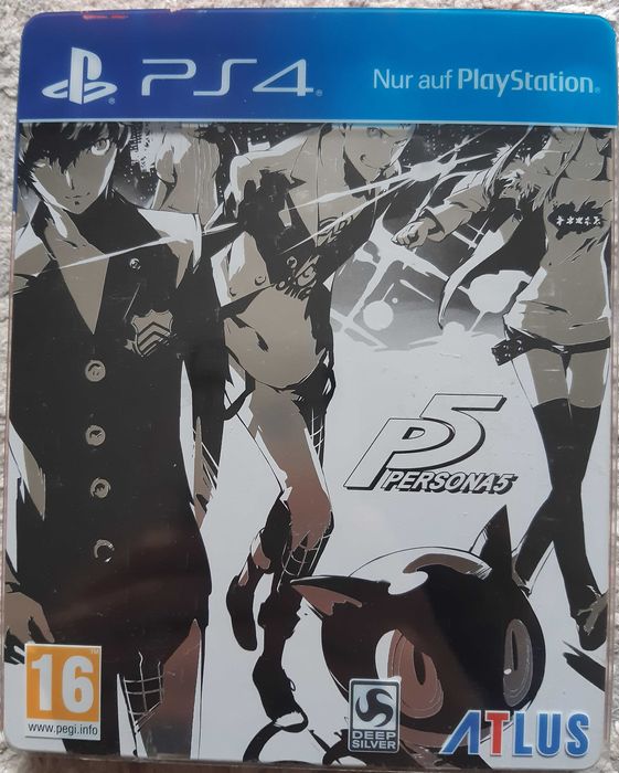 Persona 5 Steelbook PS4 PS5 на английском б/у