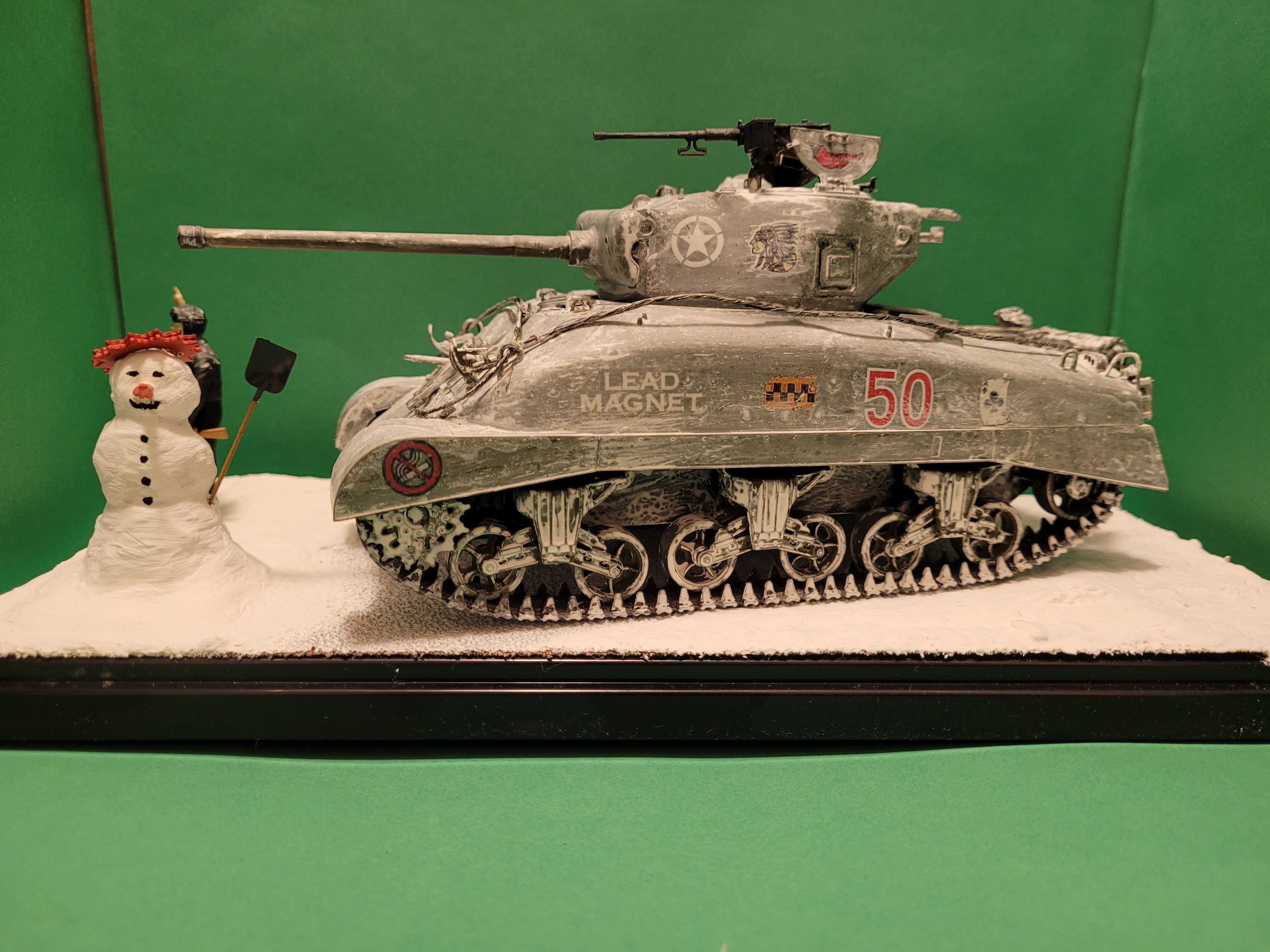 Macheta tanc M4 Sherman scara 1/35