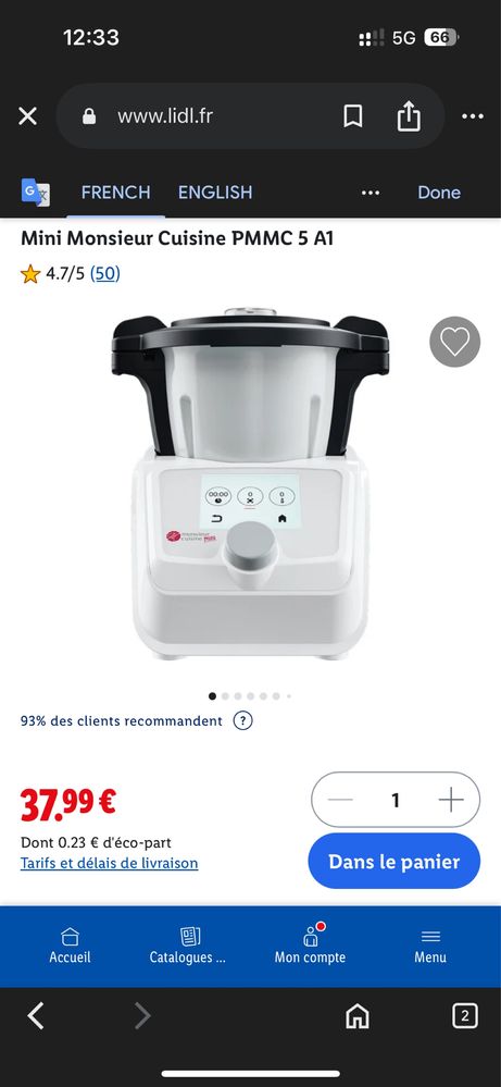 Mini Monsieur Cuisine PMMC 5 A1  ОБЩО 7 ЗА 150лв