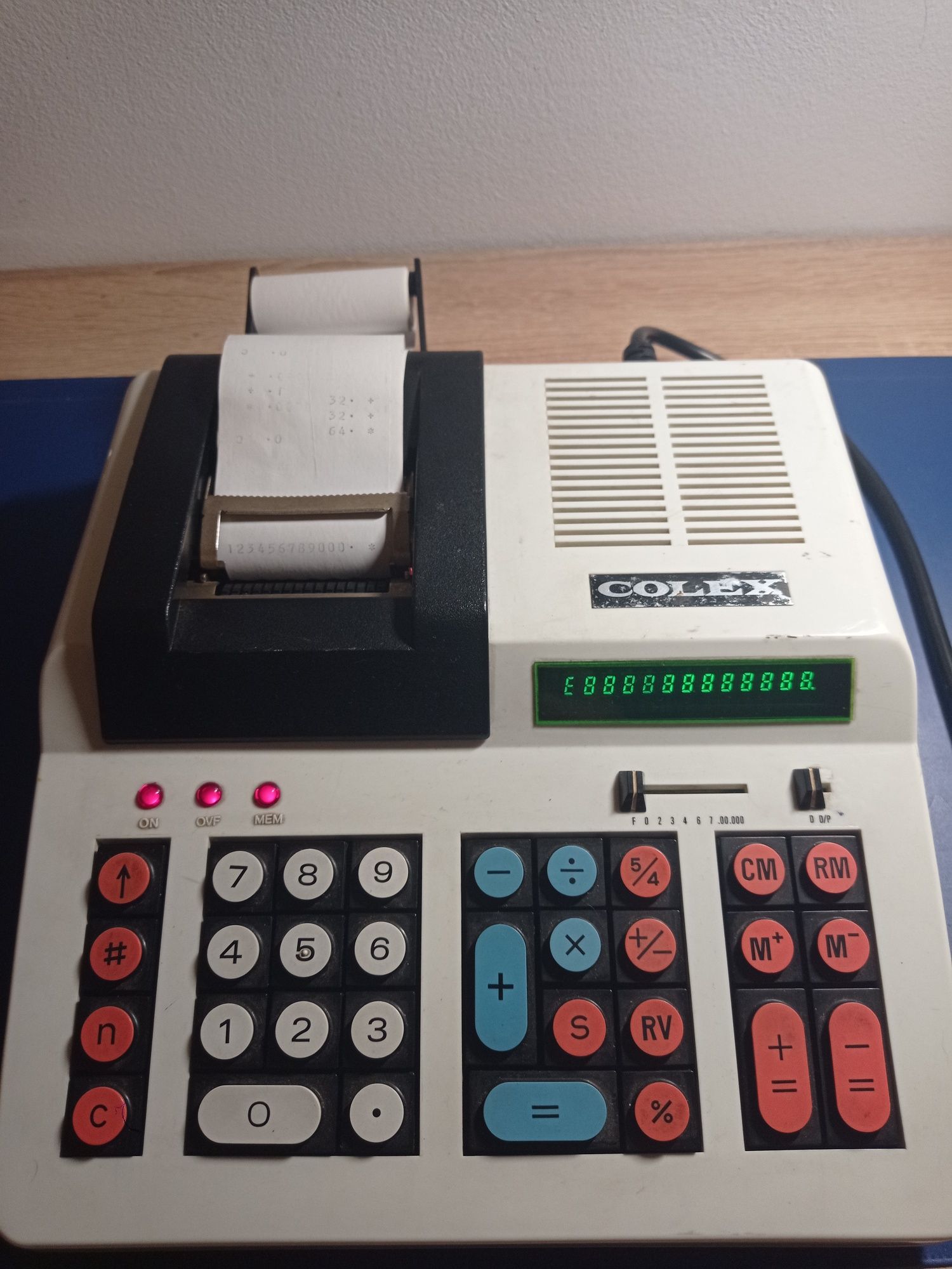 Calculator vintage colex 1227 PD