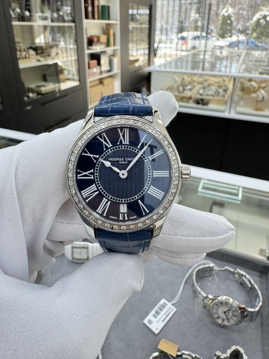 Женские Часы Frederique Constant С бриллиантами 0.5карат