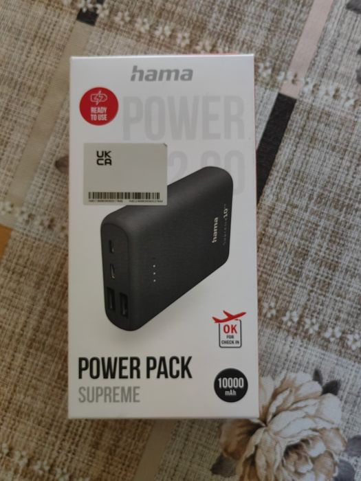 Външна батерия Hama Power pack Supreme 10000mAh