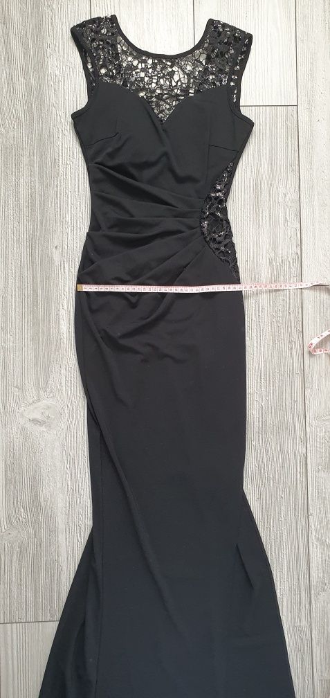 Rochie lunga neagra next marimea 32 xs