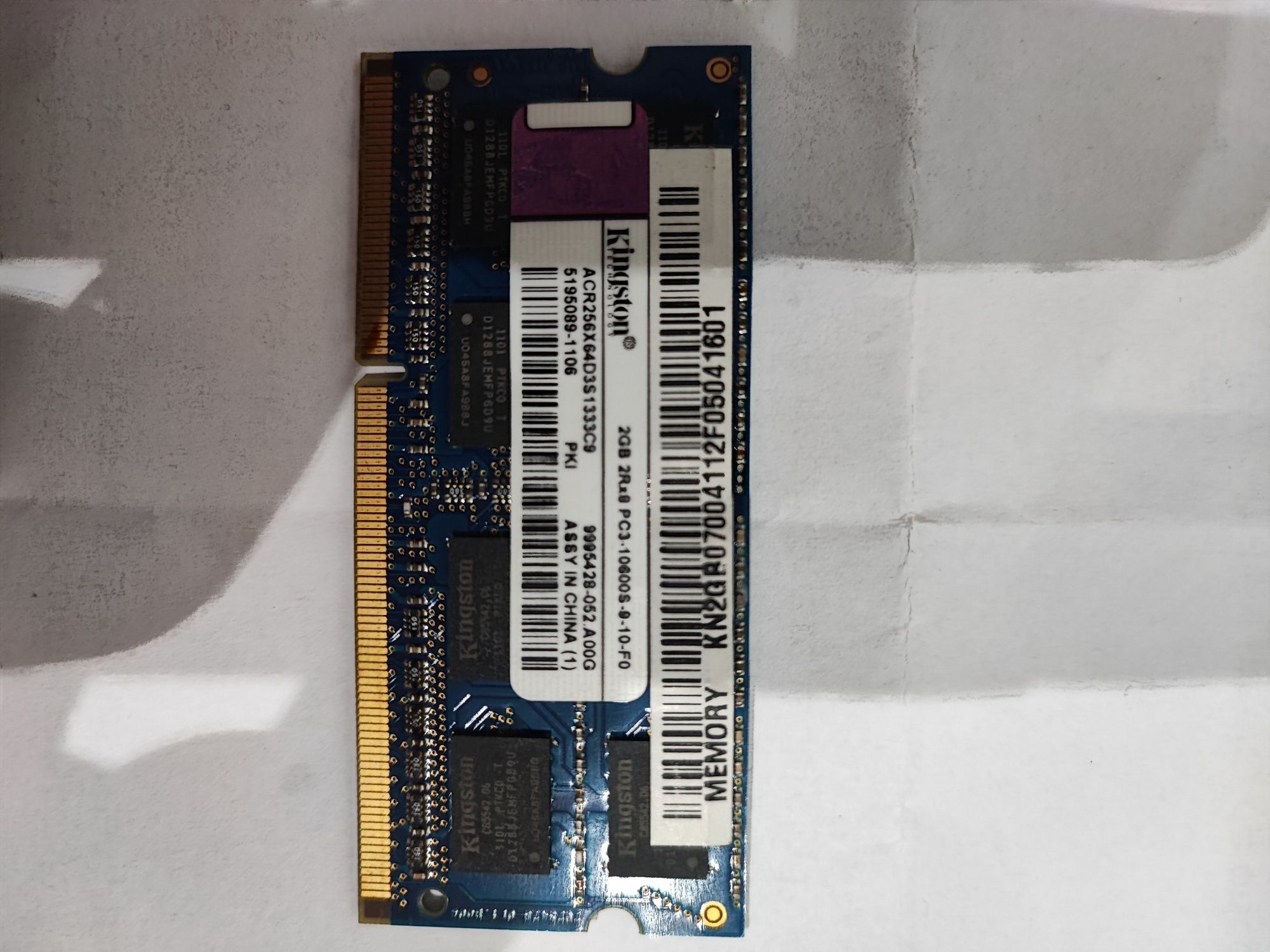 Memorie ram 2gb leptop