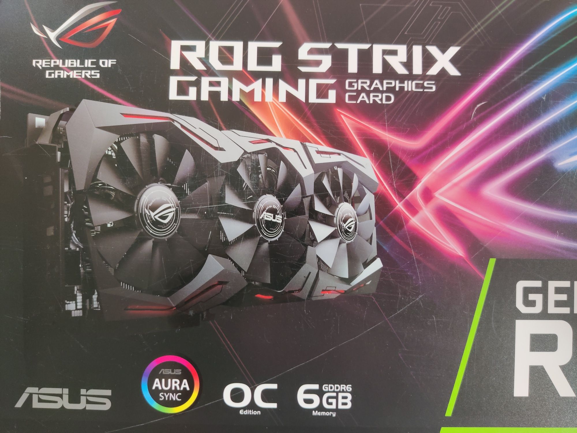 Rtx 2060 OC ROG Strix 6gb