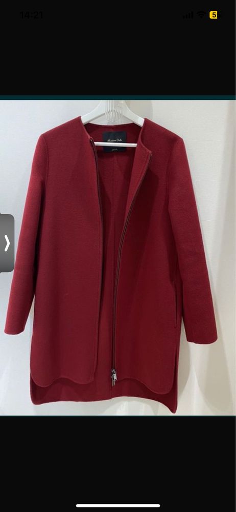 Пальто massimo duti