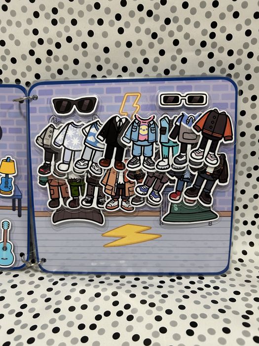 Албум с велкро лепенки Тока Бока Къщата на моите мечти