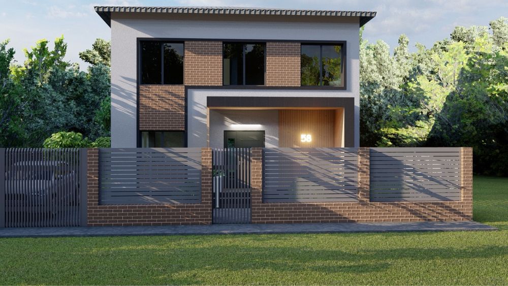 Casa Hibrid Beton + Timber frame Grafini *Valu lui Traian*