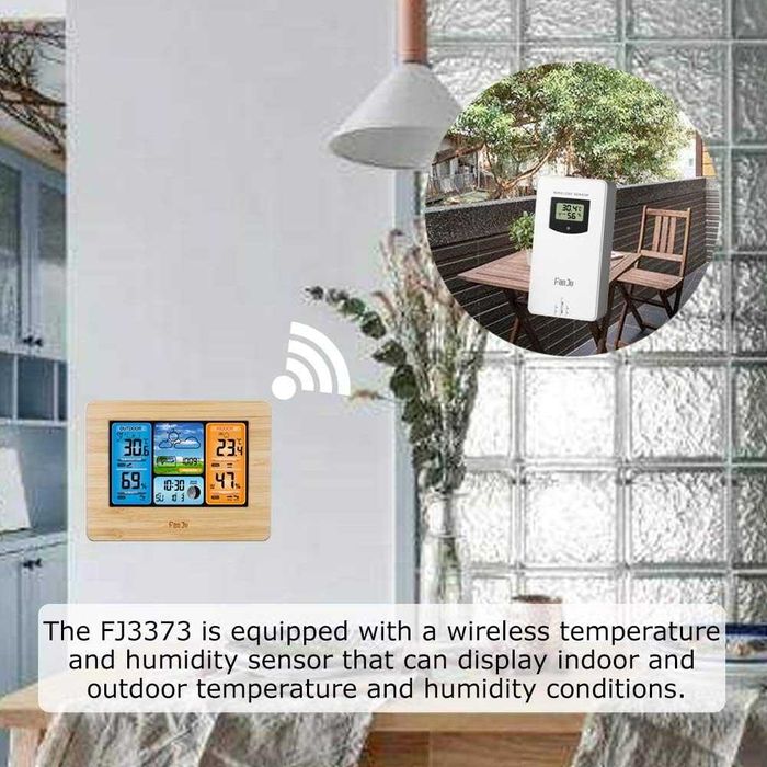 Statie meteo digitala Lumiax FanJu FJ3373,negru,sigilat