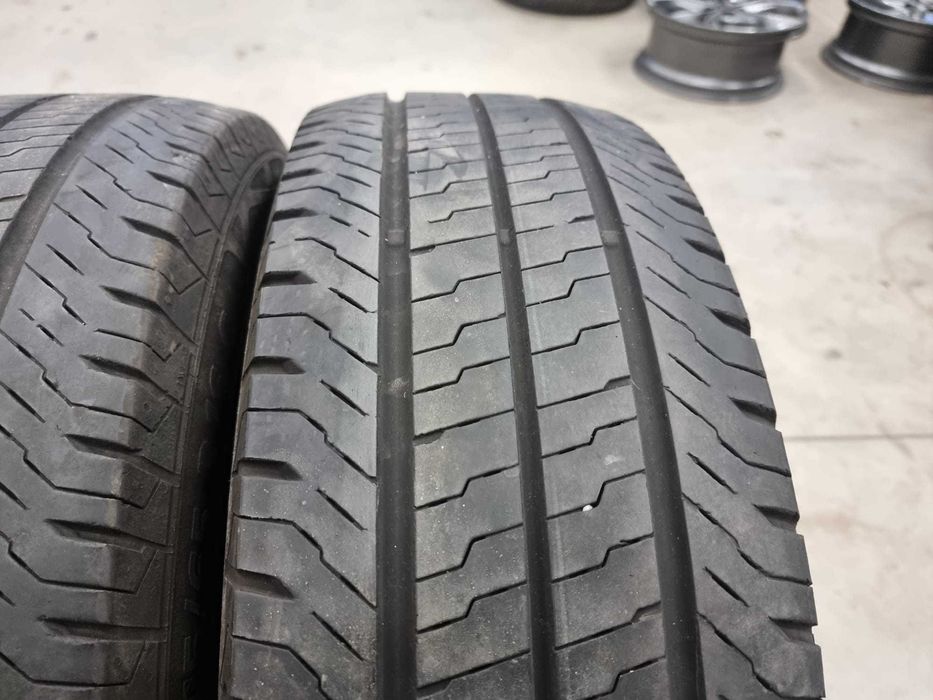 4 Anvelope VARA 215.65.16C 'Continental' [dot 2021]; stare foarte buna