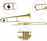 Vand trombon tenor in si-bemol(Bb) STEINBACH cu 3 ventile