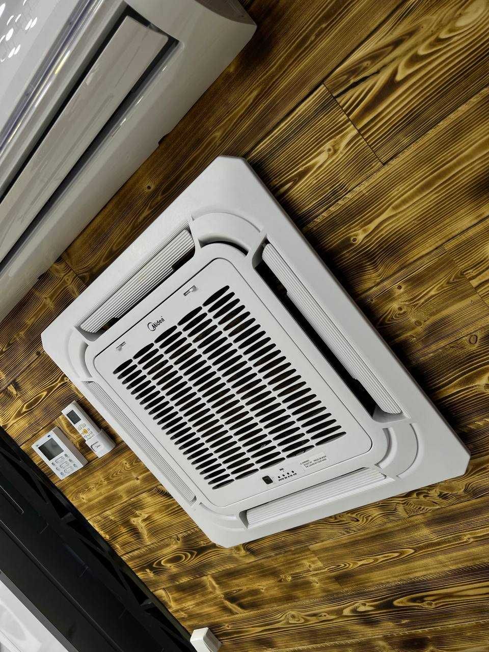 Кассетный кондиционер Welkin KAS 12 000 Btu ON/OFF + Low Voltage
