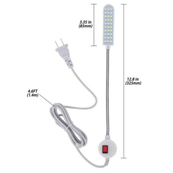 Lampa LED pentru masina de cusut si alte utilaje