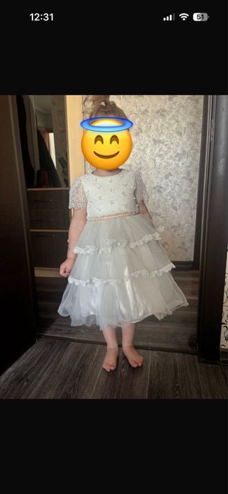 Продам платье десткое