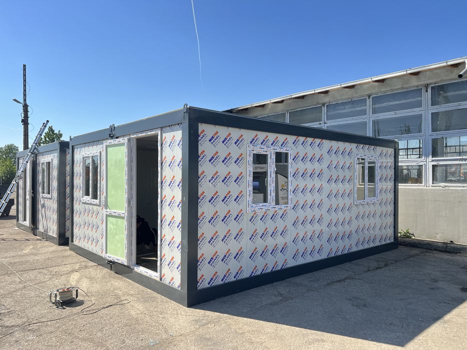 Container de locuit Container de santier birou vestiar sanitar modular