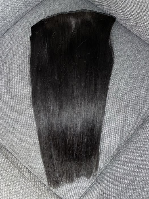 Индийска коса на треса със щипки