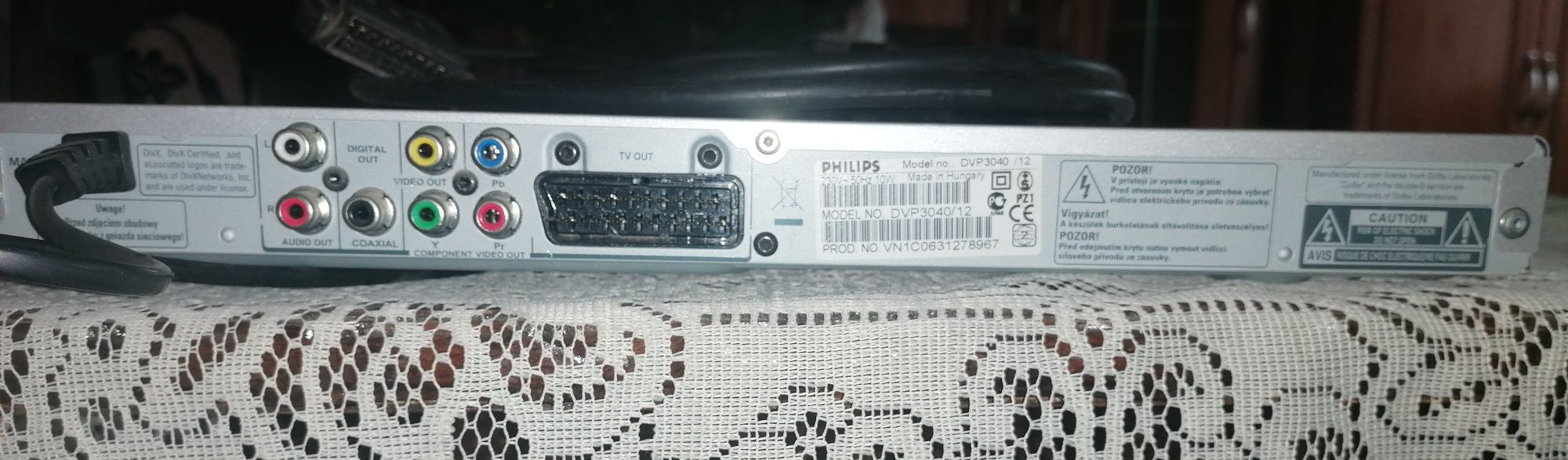 Vand DVD Philips