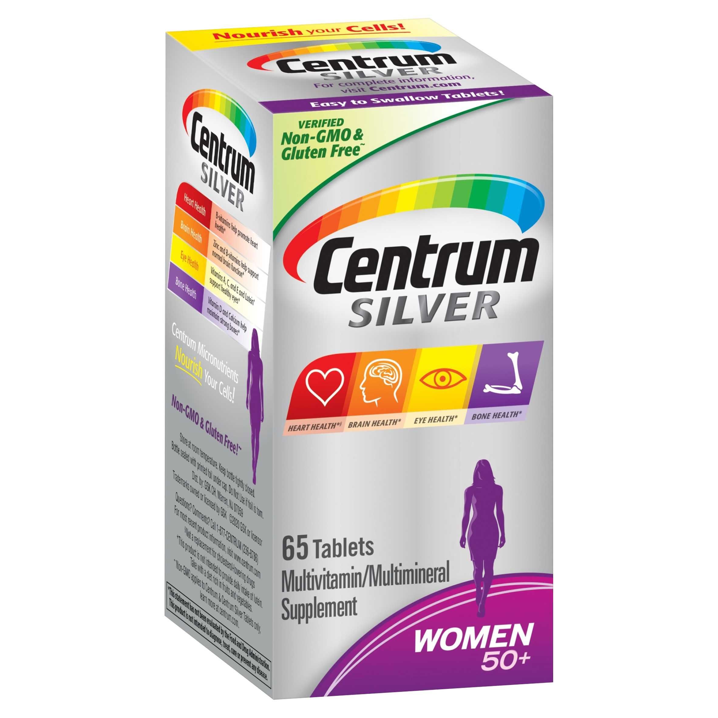 Американский Центрум для женщин за 50 Centrum Silver Women 65шт