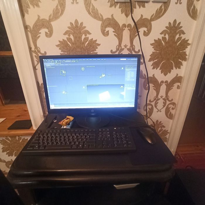 Damashni kampyuter 3D MAX da ishlash uchun yigilgan